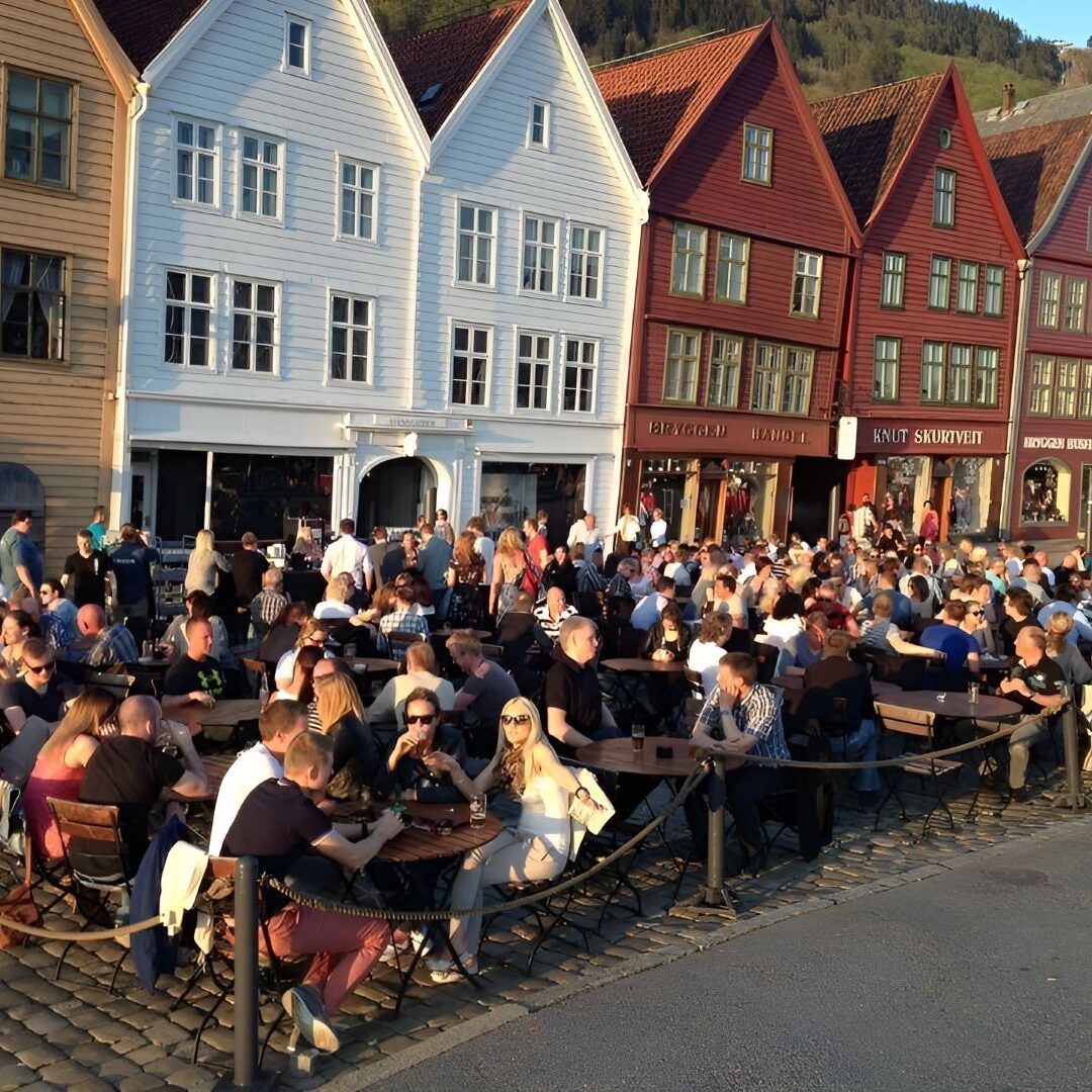Sjoboden pa bryggen i bergen (Large) Sjoboden pa bryggen i bergen (Large)